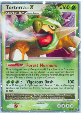 Torterra LV.X DP09 — Diamond & Pearl Promos