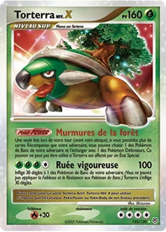 Torterra Niv.X #122/130 — Diamant & Perle