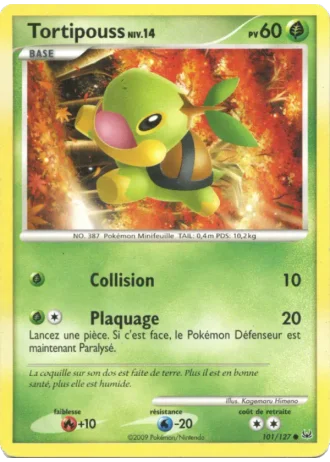 Tortipouss #101/127 — Platine