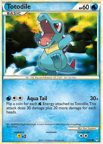Totodile #74/95 — Call of Legends