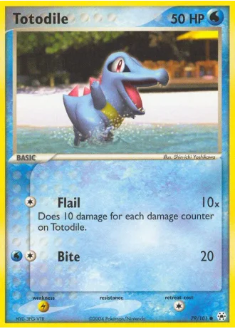 Totodile #79 — Hidden Legends