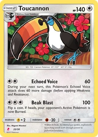 Toucannon #22 — SM trainer Kit (Lycanroc)