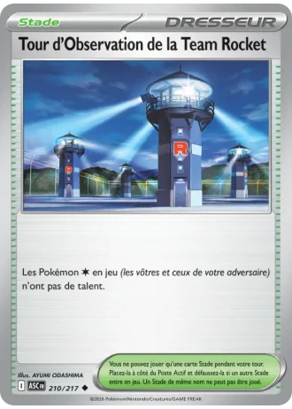 Tour d'Observation de la Team Rocket #210/217 — Héros Transcendants
