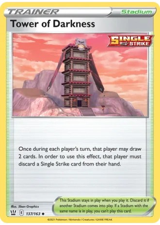 Tower of Darkness #137/163 — Battle Styles