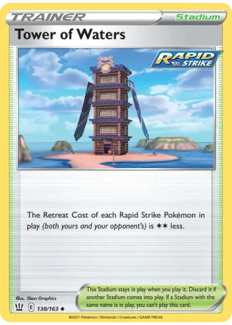 Tower of Waters #138/163 — Battle Styles
