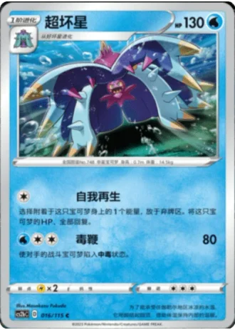 Toxapex #16/115 — Vivid Portrayals - Indigo