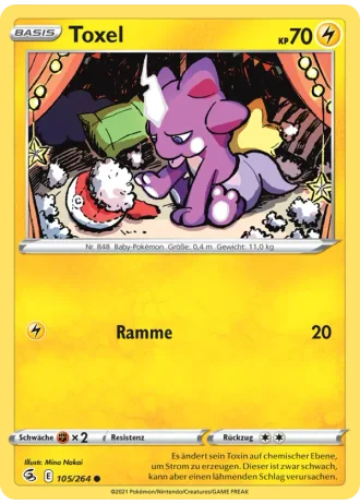 Toxel #105/264 — Fusionsangriff