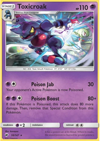 Toxicroak #55 — Burning Shadows