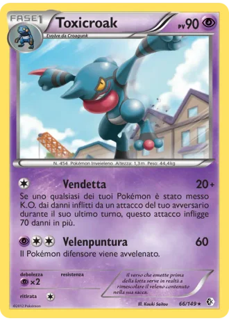Toxicroak #66/149 — Confini Varcati