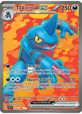 Toxicroak ex #232 — Scarlatto e Violetto