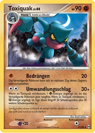 Toxiquak #11/99 — Arceus