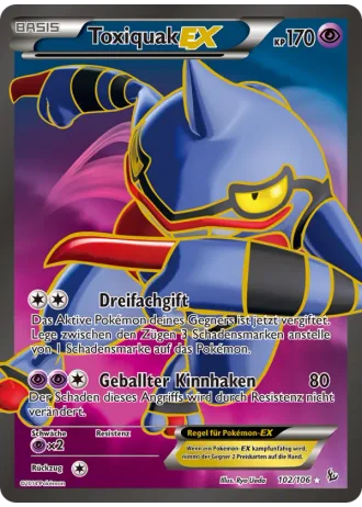 Toxiquak EX #102/106 — Flammenmeer