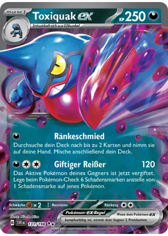 Toxiquak ex #131/198 — Karmesin & Purpur