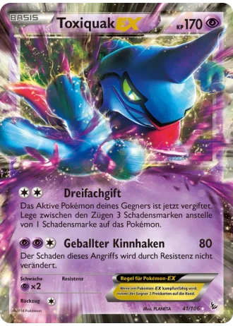 Toxiquak EX #41/106 — Flammenmeer