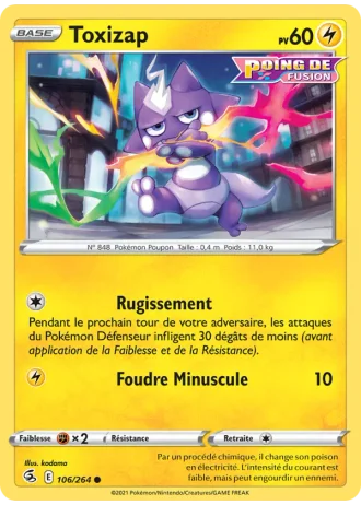 Toxizap #106 — Poing de Fusion