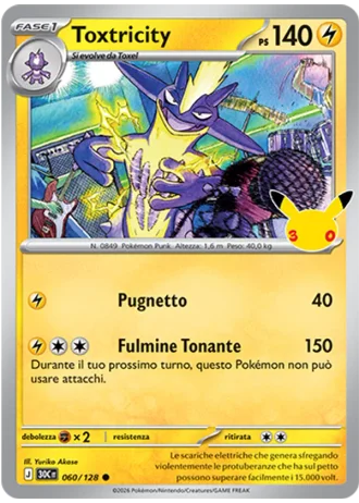 Toxtricity #060/128 — 30° Anniversario