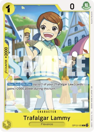 Trafalgar Lammy (OP12-105) — Legacy of the Master (OP12)