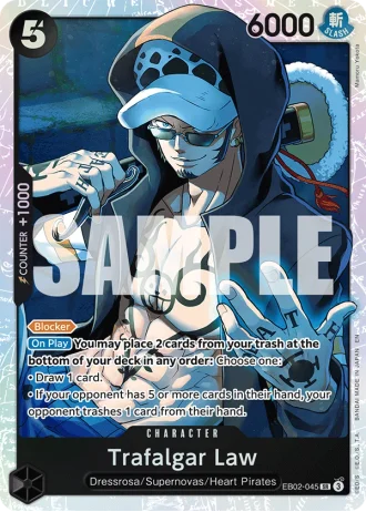 Trafalgar Law (EB02-045) — Anime 25th Collection (EB02)