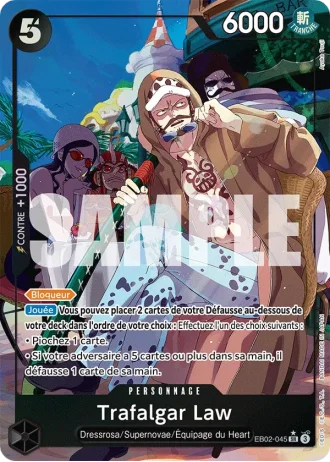 Trafalgar Law (EB02-045) (Alternative Art) — Anime 25th Collection (EB02)