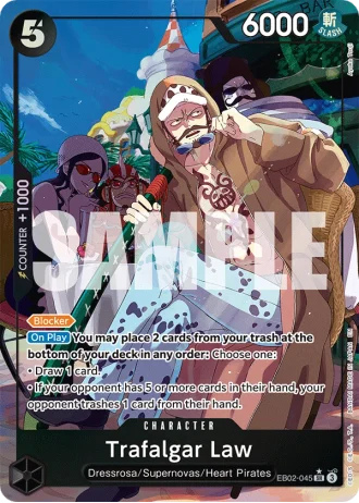 Trafalgar Law (EB02-045) (Alternative Art) — Anime 25th Collection (EB02)