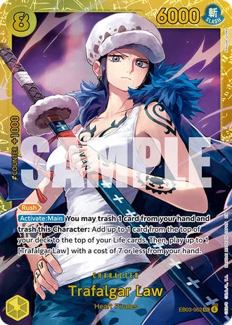 Trafalgar Law (EB03-062) — ONE PIECE Heroines Edition (EB03)