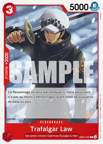 Trafalgar Law (EB04-005) — Aventure sur l'Île de Dieu (OP15-EB04)