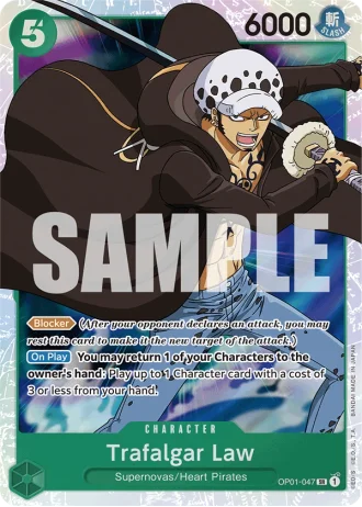 Trafalgar Law (OP01-047) (Reprint) — One Piece The Best (PRB01)