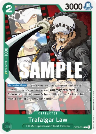 Trafalgar Law (OP02-035) — Paramount War (OP02)