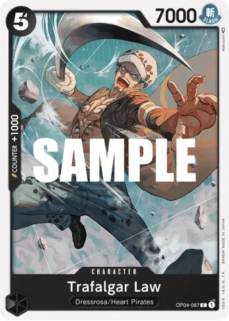 Trafalgar Law (OP04-087) — Kingdoms of Intrigue (OP04)