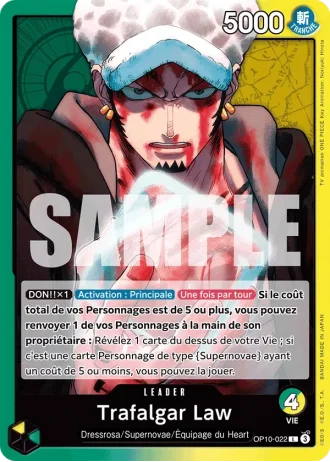 Trafalgar Law (OP10-022) — Sang Royal (OP10)