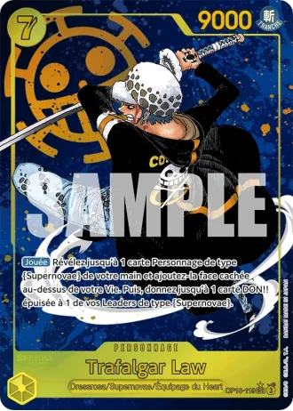 Trafalgar Law (OP10-119) (Alternative Art) — Sang Royal (OP10)