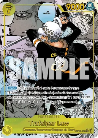 Trafalgar Law (OP10-119) (Manga Rare) — Sang Royal (OP10)