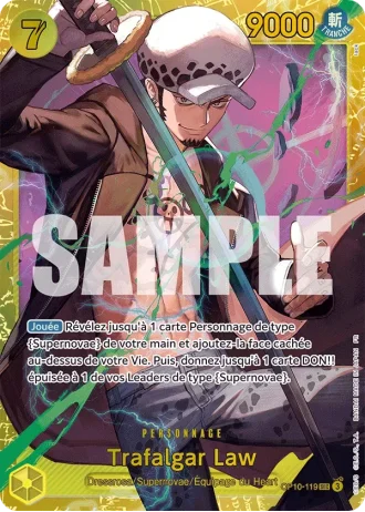 Trafalgar Law (OP10-119) (Reprint) — ONE PIECE CARD THE BEST vol.2 (PRB02)