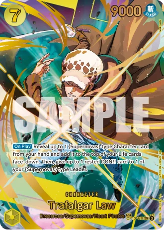 Trafalgar Law (OP10-119) (Special Rare) — One Piece Card The Best Vol.2(PRB02)