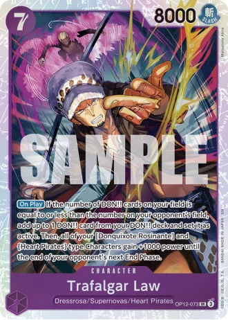 Trafalgar Law (OP12-073) — Legacy of the Master (OP12)