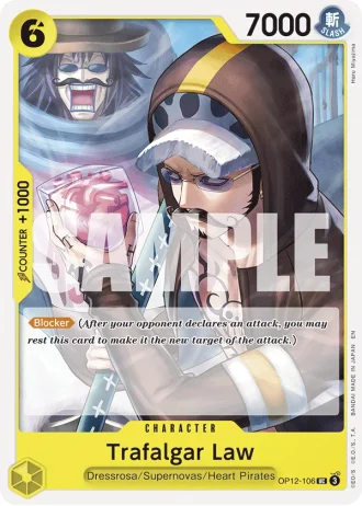 Trafalgar Law (OP12-106) — Legacy of the Master (OP12)