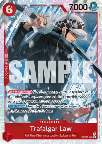 Trafalgar Law (PRB02-002) — ONE PIECE CARD THE BEST vol.2 (PRB02)