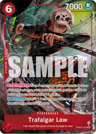 Trafalgar Law (PRB02-002) (Special Rare) — ONE PIECE CARD THE BEST vol.2 (PRB02)