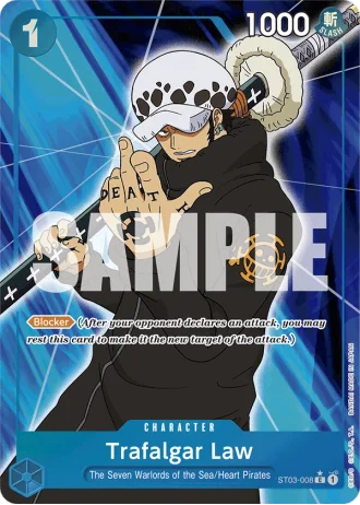 Trafalgar Law (ST03-008) (Full Art) — One Piece The Best (PRB01)