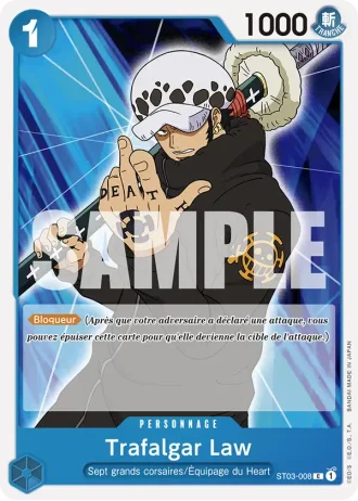 Trafalgar Law (ST03-008) (Full Art) — ONE PIECE CARD THE BEST (PRB01)