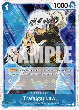 Trafalgar Law (ST03-008) (Jolly Roger Foil) — ONE PIECE CARD THE BEST (PRB01)