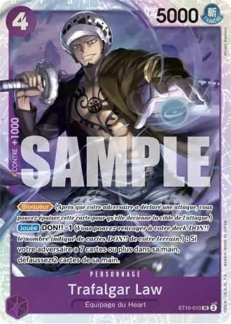 Trafalgar Law (ST10-010) (Alternative Art) — ONE PIECE CARD THE BEST (PRB01)