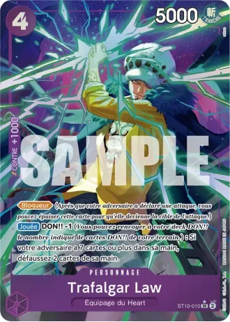 Trafalgar Law (ST10-010) (Reprint) — ONE PIECE CARD THE BEST (PRB01)