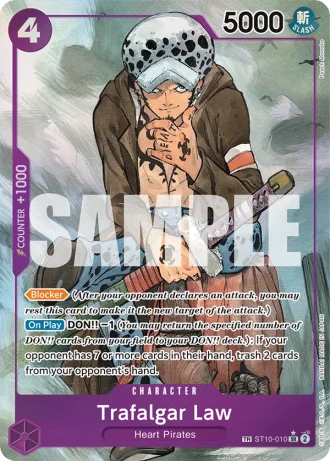 Trafalgar Law (ST10-010) (Treasure Rare) — 500 Years in the Future (OP07)