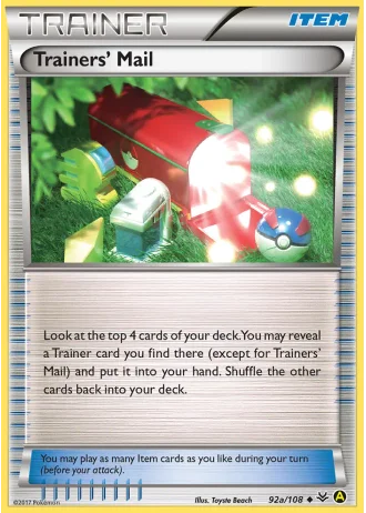 Trainers' Mail #92a/108 — Roaring Skies