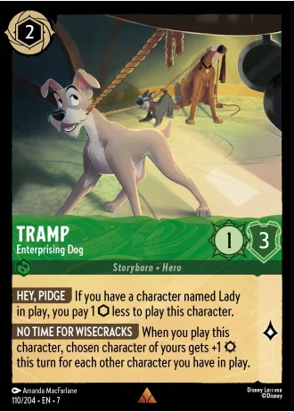 Tramp - Enterprising Dog #110/204 — Archazia's Island