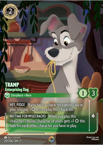 Tramp - Enterprising Dog #212/204 — Archazia's Island