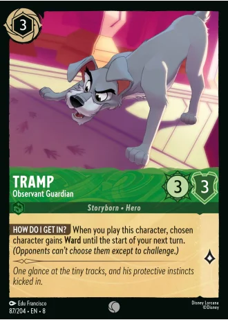 Tramp - Observant Guardian #87/204 — Reign of Jafar