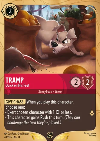 Tramp - Quick on His Feet RPH-2/257 — Hyperia City