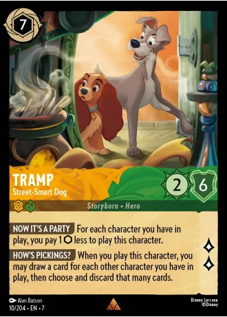 Tramp - Street-Smart Dog #10/204 — Archazia's Island